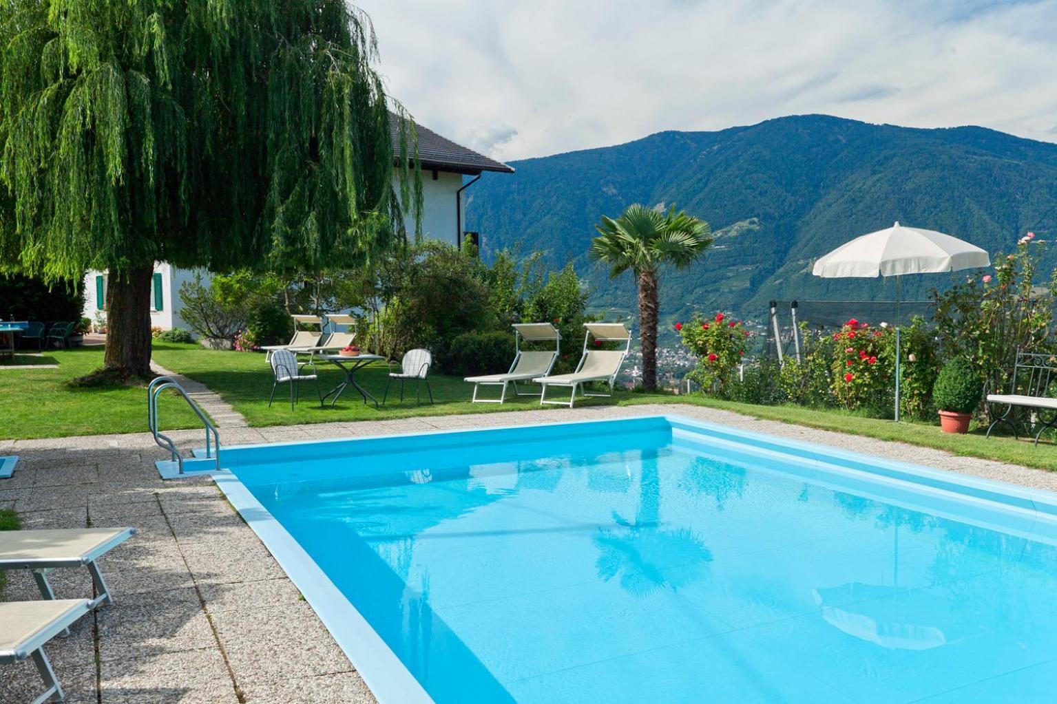 Landhaus Weger Pensionat Merano Exteriör bild